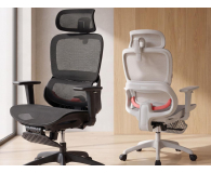 Sihoo B100 Mesh biały z podnóżkiem - 1605508 - zdjęcie 7
